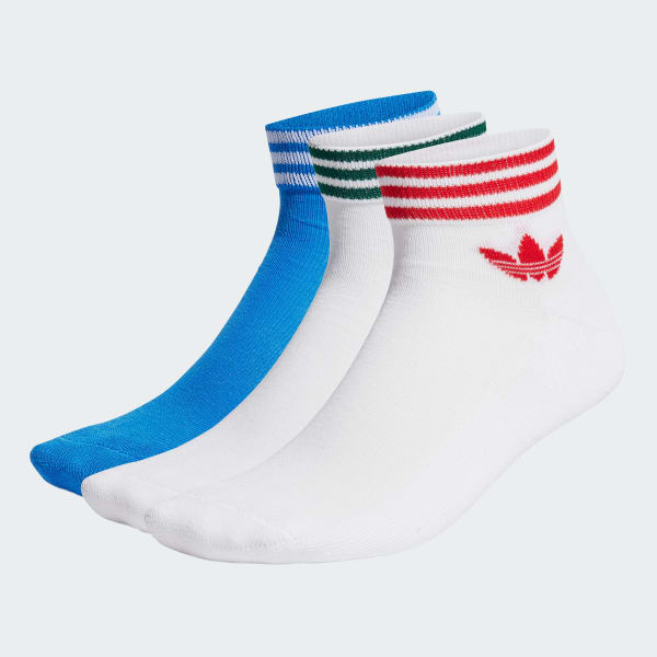 Island Club Trefoil Ankle Socks 3 Pairs