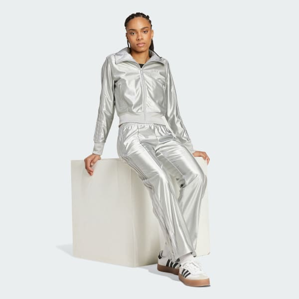 Gris Veste de survêtement ajustée Firebird
