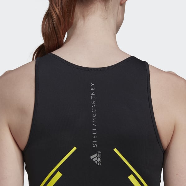 Zwart adidas by Stella McCartney TruePace Croptop HEAT.RDY CL389