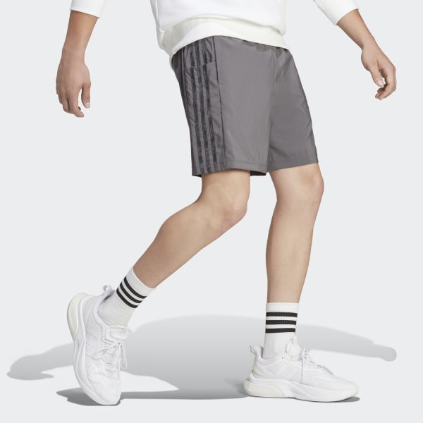 Grey AEROREADY Essentials Chelsea 3-Stripes Shorts