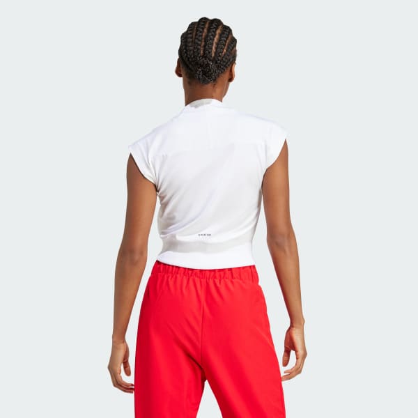 Bialy Koszulka Poland adidas Z.N.E.