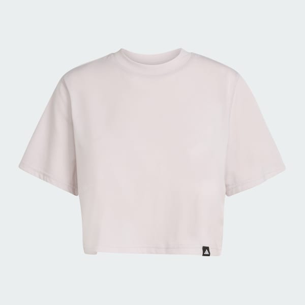 Violeta REMERA GRAPHIC CLIMACOOL POWER TRAINING