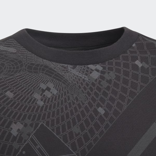 Black ARKD3 Allover Print Tee