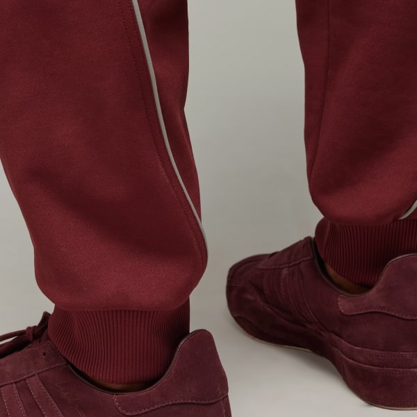 Burgundy Y-3 SST Track Pants