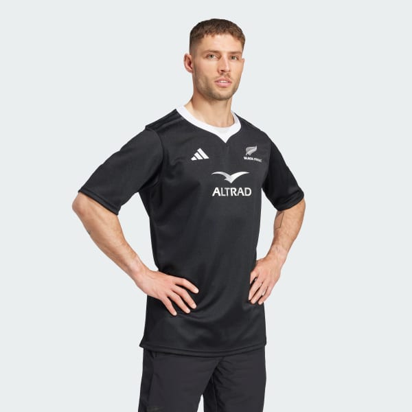 Negro Camiseta Local Rugby Black Ferns