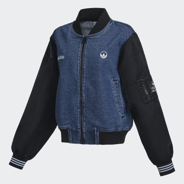 Fotoeléctrico por qué Personal Chaqueta Varsity Denim - Azul adidas | adidas España