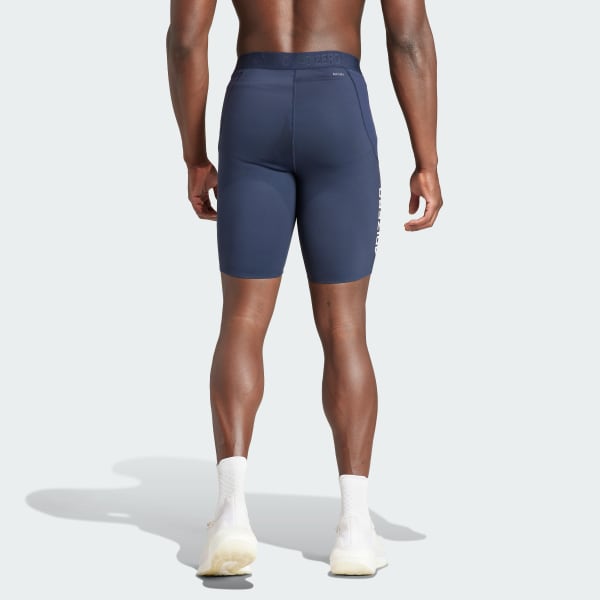 adidas Adizero Control Running Short Tights - Blue