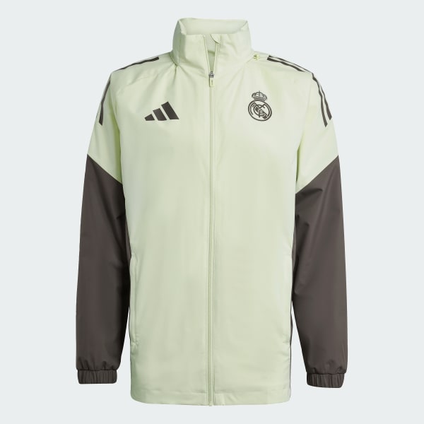 Verde Chamarra Tiro 25 Competition Real Madrid All-Weather