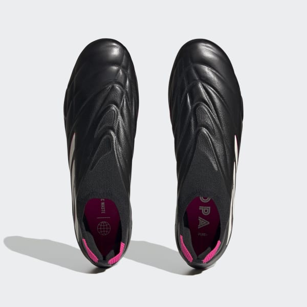 Negro Calzado de fútbol Copa Pure+ Terreno Firme