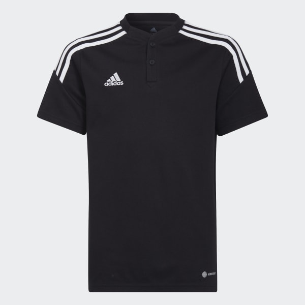 Black adidas polo clearance