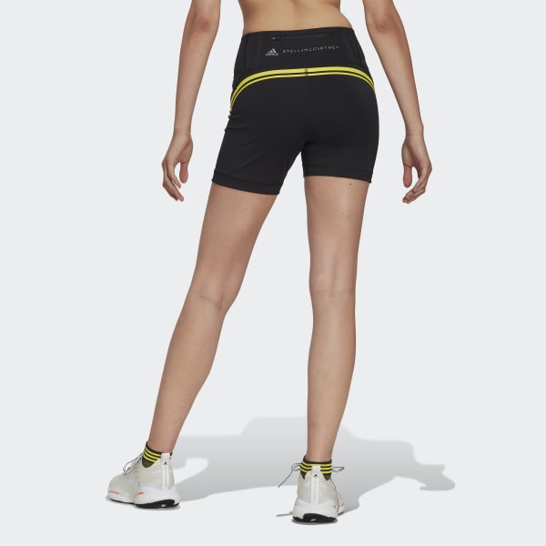 cerná Legíny adidas by Stella McCartney TruePace Running Short Tights HEAT.RDY ID176