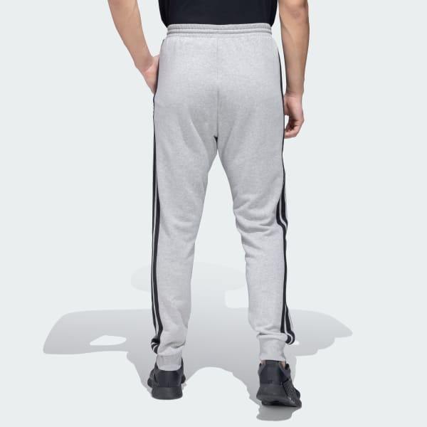 Grey 3-Stripes Training Track Pants