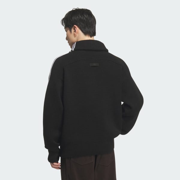 Svart PREMIUM 3S KNITWEAR Genser