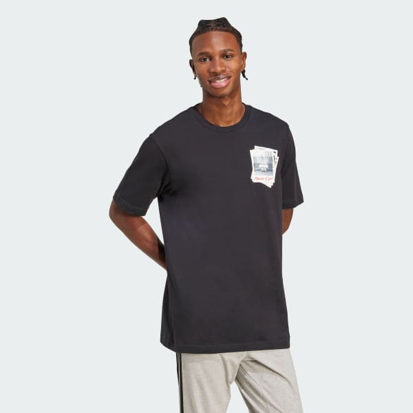 Black Memories Of Sport Graphic Tee