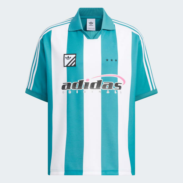 adidas Trefoil Logo Play Football Graphic Short Sleeve Polo adidas Trefoil Logo Play Football Graphic Short Sleeve Polo