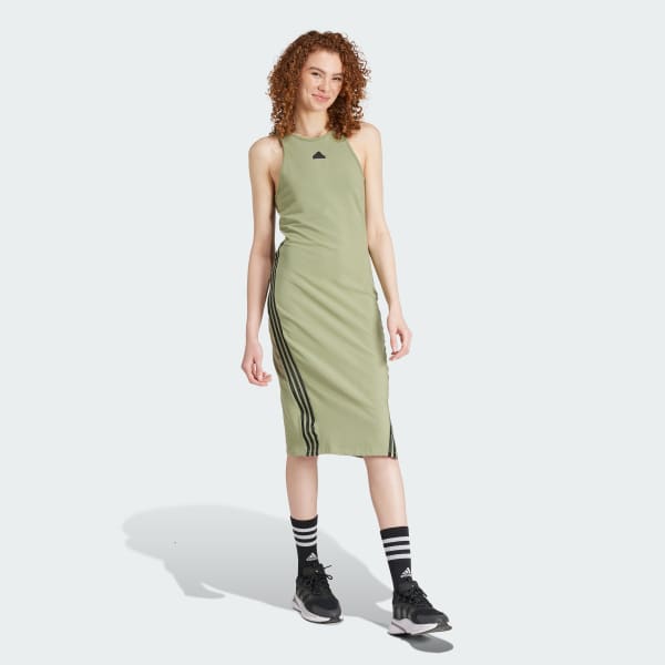 Green Future Icons 3-Stripes Dress