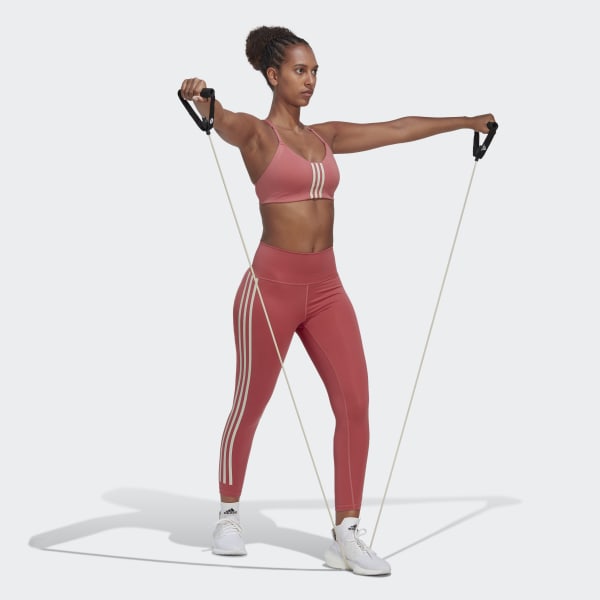 Czerwony Optime Trainicons 7/8 Leggings