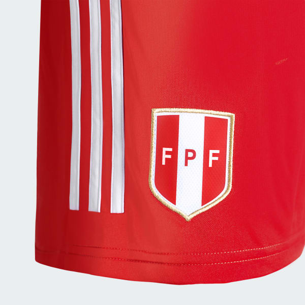 Rojo Shorts de Visitante de la Selección Peruana 2023