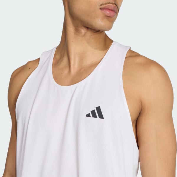 สีขาว เสื้อกล้าม Own the Run