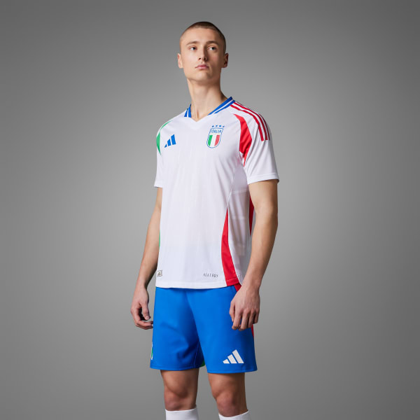 สีขาว เสื้อแข่งชุดเยือน Italy 2024