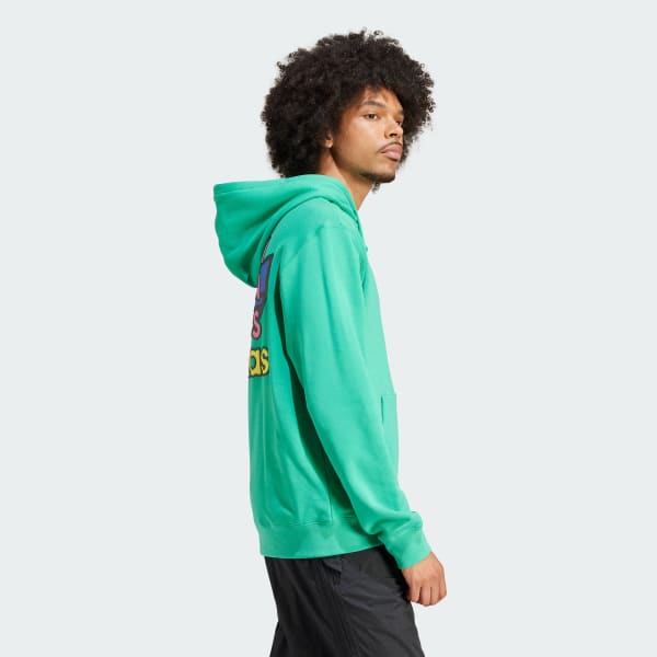Verde Buzo con Capucha