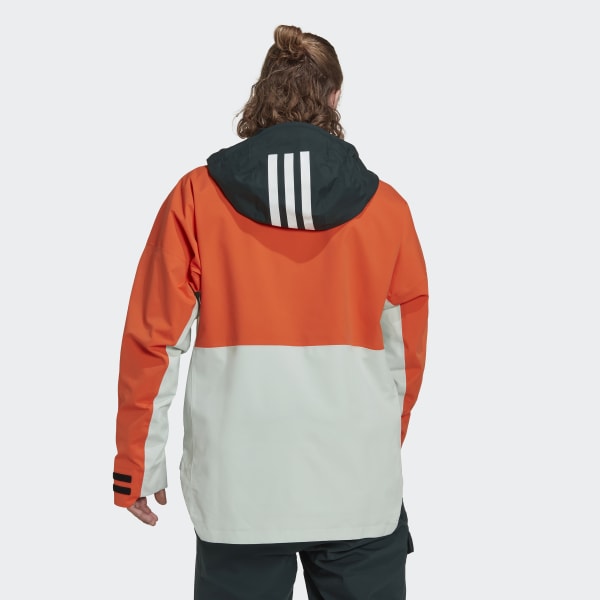 Orange ANORAK DE SKI TERREX DOUBLE ÉPAISSEUR RAIN.RDY CJ172