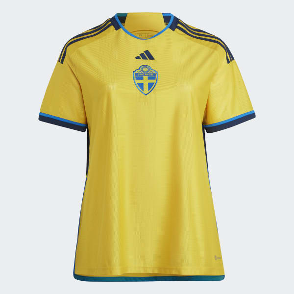Gul Sweden 22 Home Jersey (Plus Size) NEO89