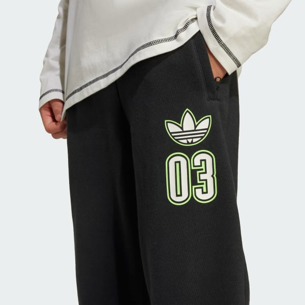 adidas Logo Play Sweat Pants Kids - Black | Free Shipping with adiClub
