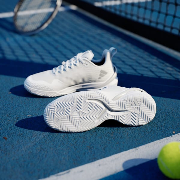 Weiss Adizero Cybersonic Tennisschuh