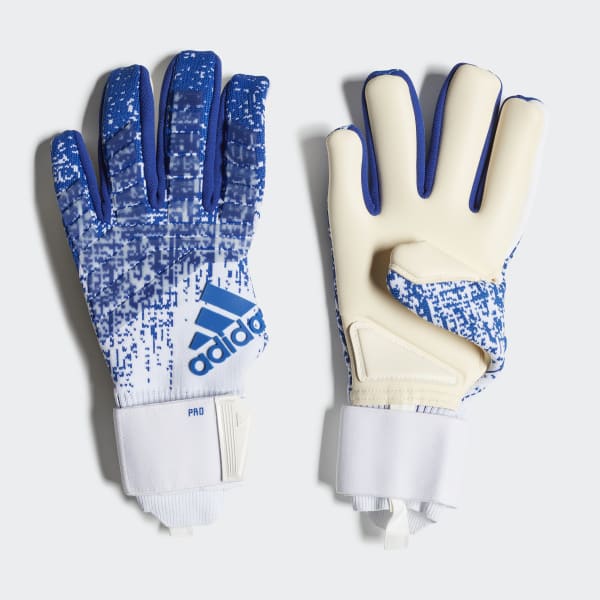 adidas blue gloves