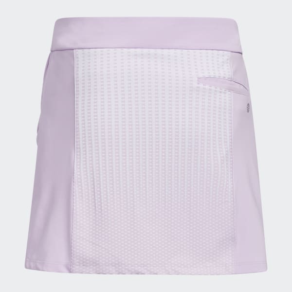 Pourpre Jupe-short de golf imprimée