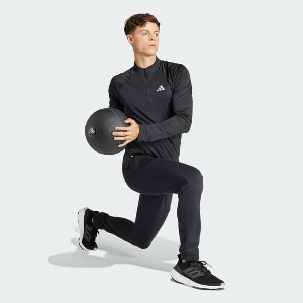 Adidas Mens Activewear Top Long Sleeve Techfit Climalite Walking Blue –  Goodfair