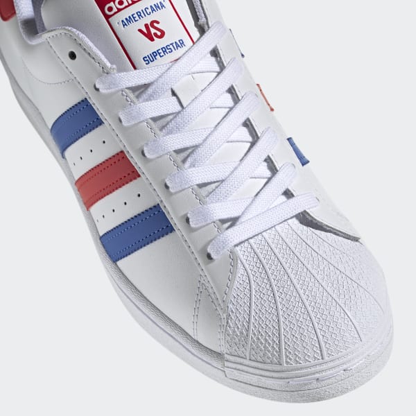 super star adidas blanche