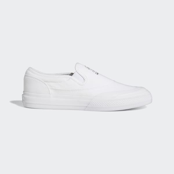 White Nizza RF Slip Shoes LVE94