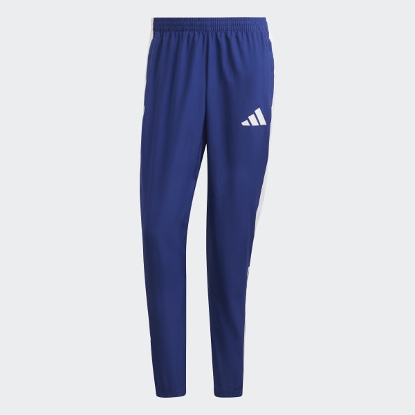 Blue adidas wind pants store
