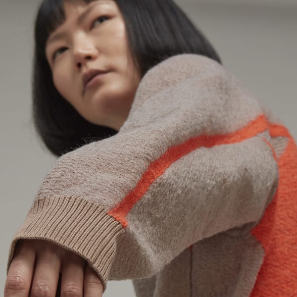 Cafe Sudadera Cuello Redondo Y-3 Classic Sheer Knit AT140