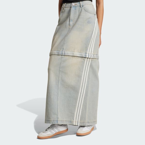 Multicolor Adilenium Season 3 Two-In-One Denim Skirt