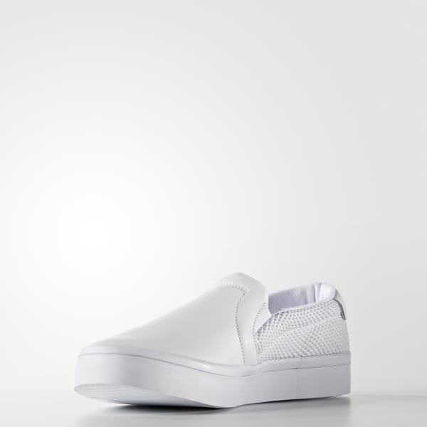 adidas Women's Court Vantage Slip-on Shoes - White | adidas Canada