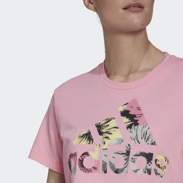 Dusty pink new arrivals adidas shirt