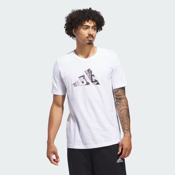 Blanco Remera Codes Photoreal Logo Estampada