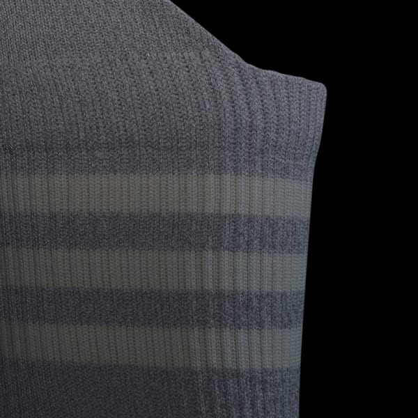 Beige Running Performance Reflective Crew Socks