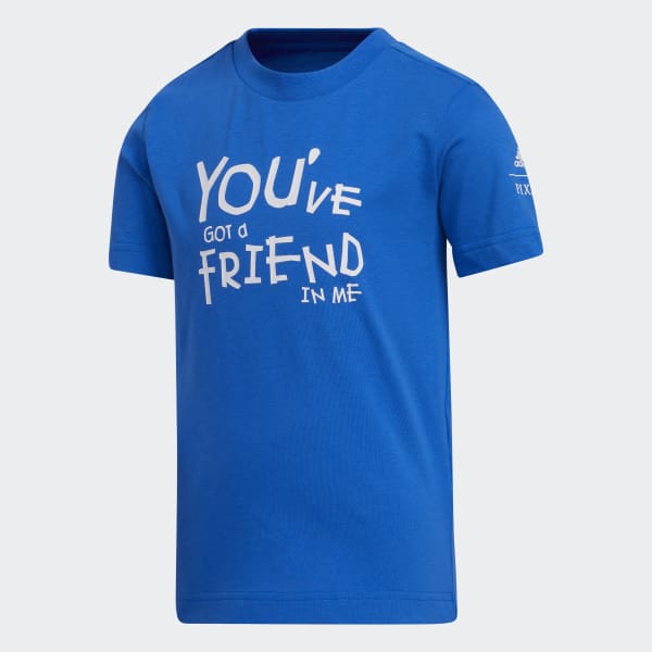 Adidas You Ve Got A Friend In Me Story Tee Blue Adidas Malaysia