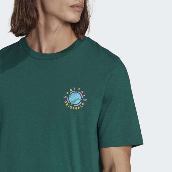 Vert T-shirt à manches courtes Wander Hour EKL10