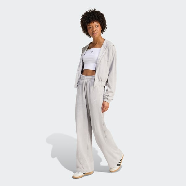 Grey 에센셜 셔닐 트랙 팬츠