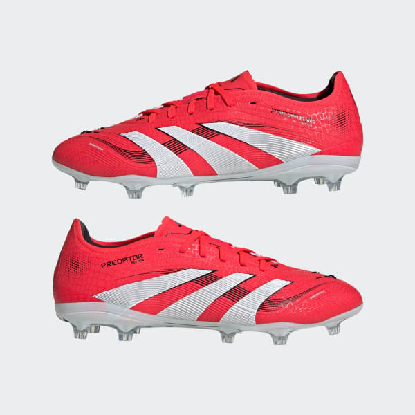 adidas Predator Pro Firm Ground Boots Red adidas India