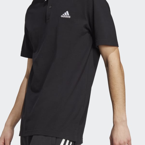 adidas Essentials Pique Small Logo Polo Ti ort Siyah adidas Turkiye