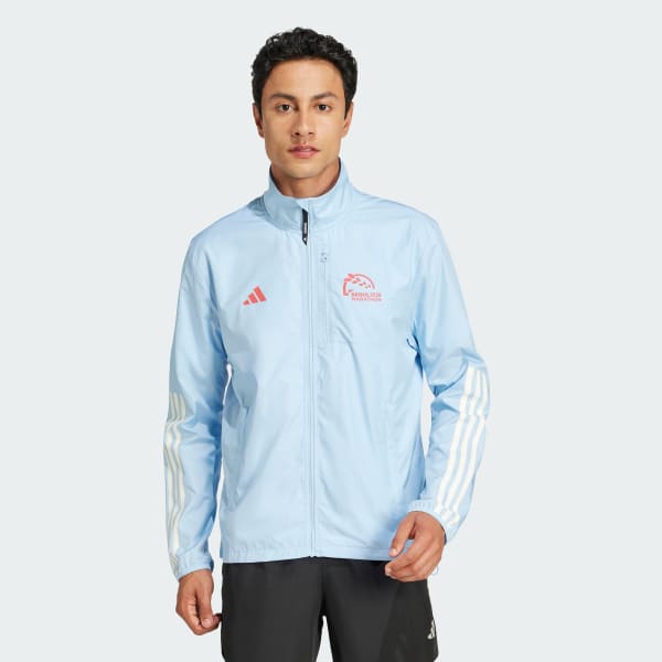 ★adidas★W SEOUL MARATHON 3S JACKET★追跡可 아디다스 SeoulM 3S JKT M - Blue | adidas South Korea