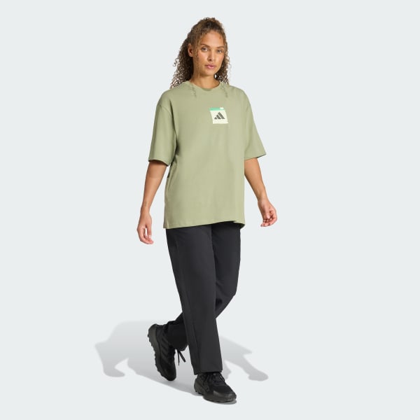 Green TERREX TRAIL MIX GRAPHIC T-SHIRT