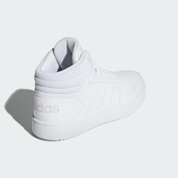 adidas hoops 2.0 mid blancas