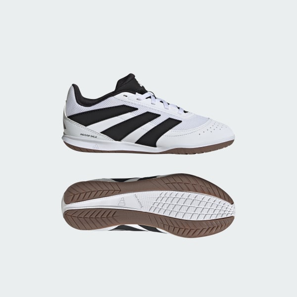 Branco Chuteira Predator Club Sala Futsal Infantil